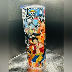 One piece 20oz skinny tumbler